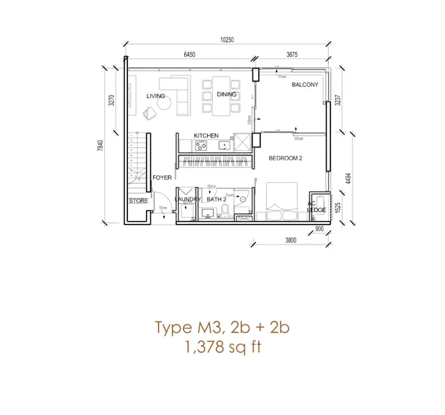 111 Menerung @ Bangsar 平面图 5