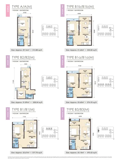 R&F Princess Cove & Causewayz Square 平面图 2
