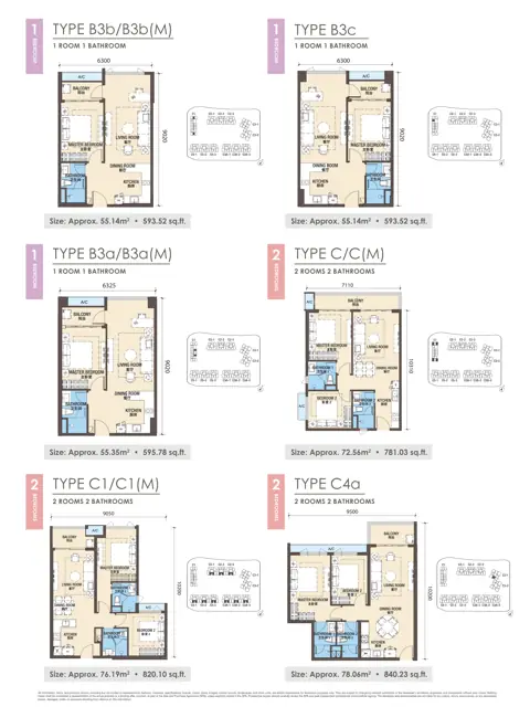 R&F Princess Cove & Causewayz Square 平面图 3